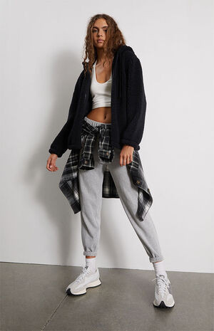 PacSun Sherpa Full Zip Hoodie | PacSun | PacSun