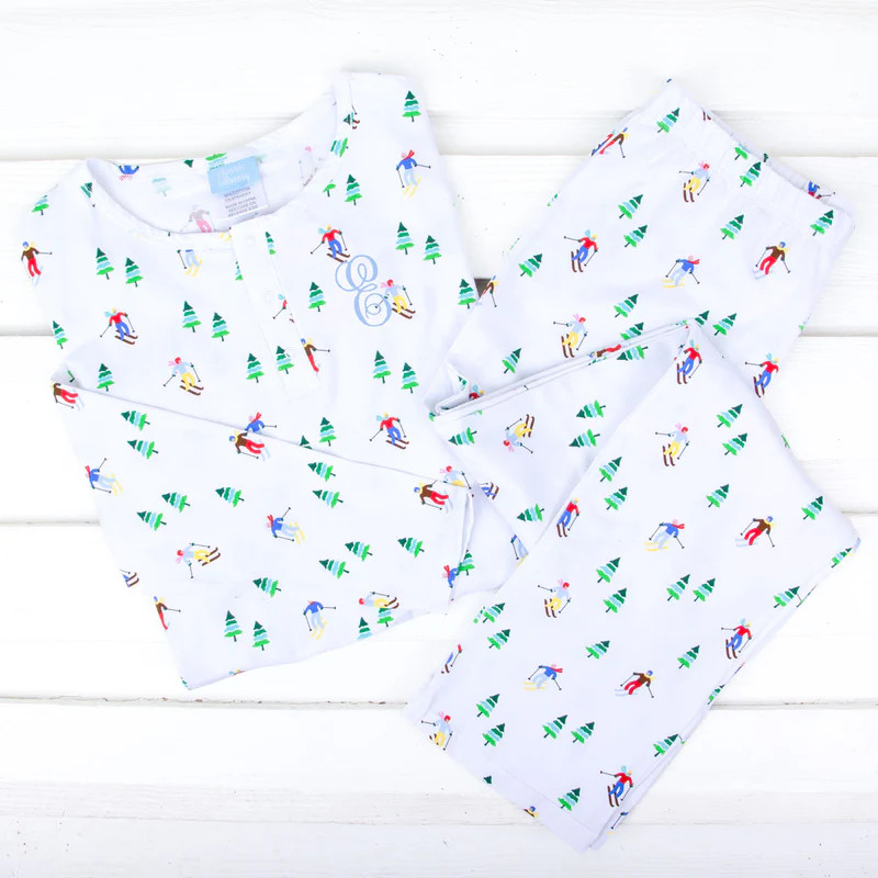 Ski Slope Women's Pajamas | Classic Whimsy