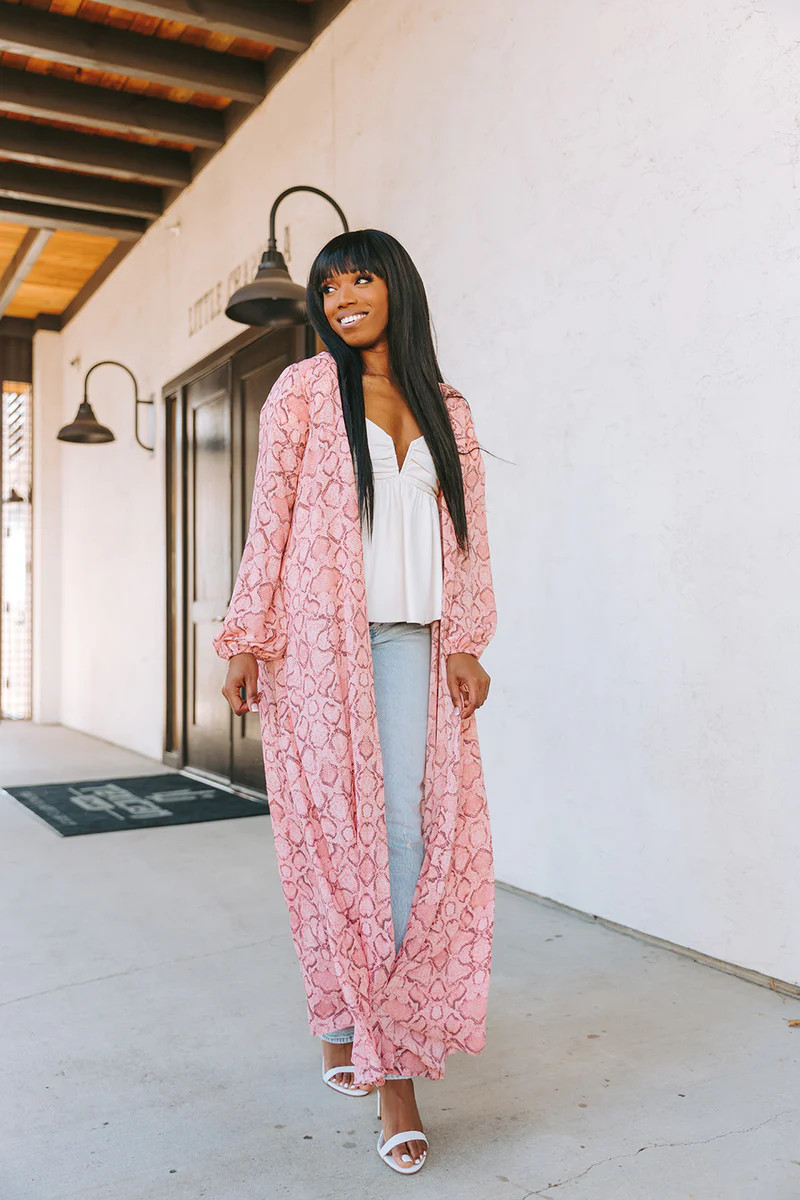 BuddyLove | Stoney Long Sleeve Duster | Copperhead | BuddyLove