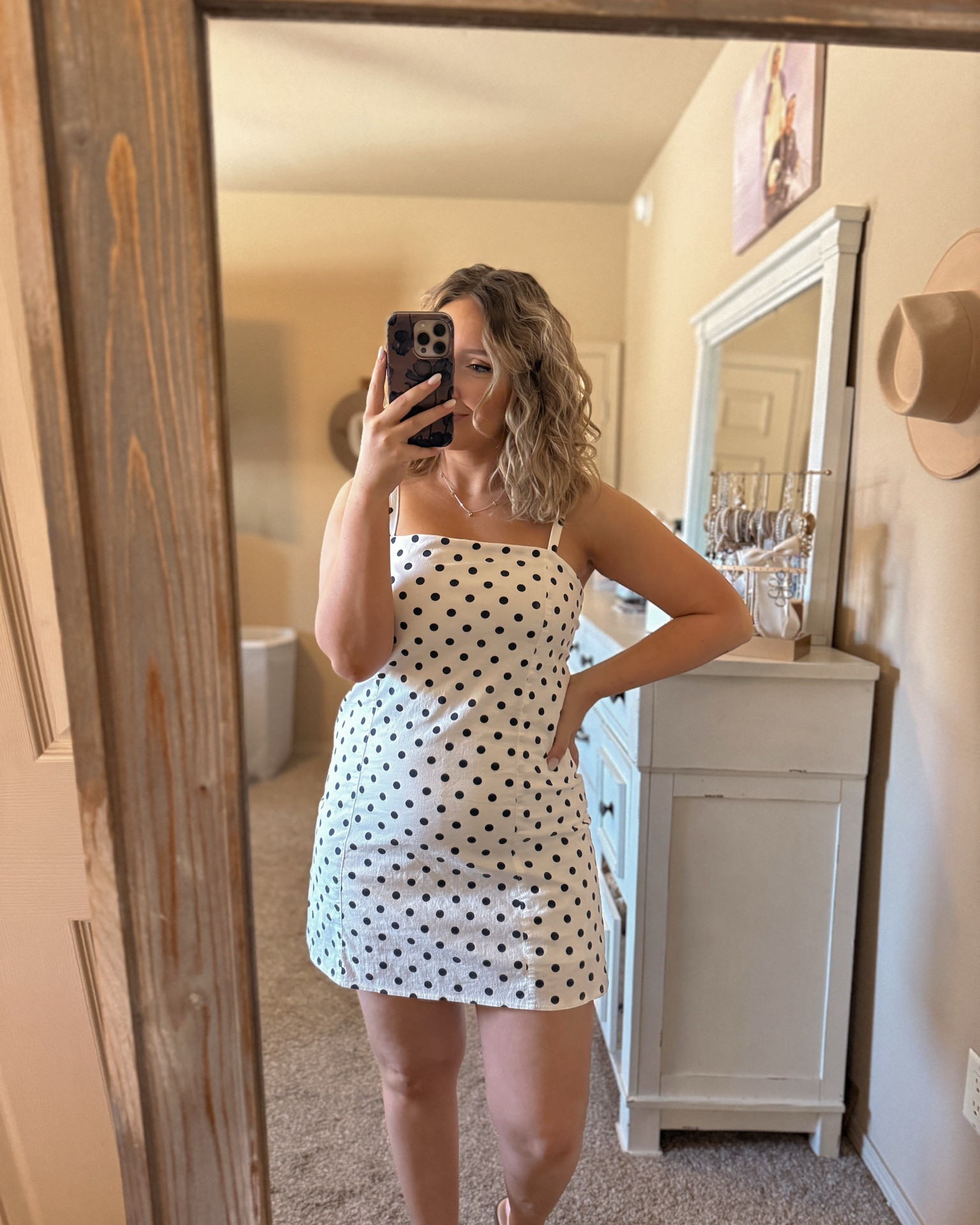 Obsessed with this Abercrombie & Fitch polka dot dress — it’s the easiest throw-on-and-go piece. Built-in bra + built-in shorts = no fuss, just comfort and confidence all day. It runs true to size and comes in multiple colors if you’re not a polka dot girl. Perfect for errands, postpartum days, or summer plans when you want to feel put together with zero effort.



Abercrombie polka dot dress, Abercrombie built-in bra dress, Abercrombie skort dress, built in shorts dress women, summer skort dress, polka dot summer dress, postpartum friendly dress, true to size Abercrombie dress, easy throw on dress, active dress women, everyday casual dress, comfy summer outfit women, Abercrombie romper dress vibe, travel friendly dress @abercrombie

#LTKmomlife #LTKgrwm #LTKootd