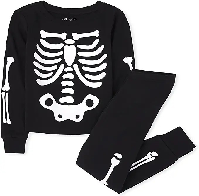 The Children's Place Kids' Halloween 2 Piece Snug Fit Cotton Pajamas | Amazon (US)