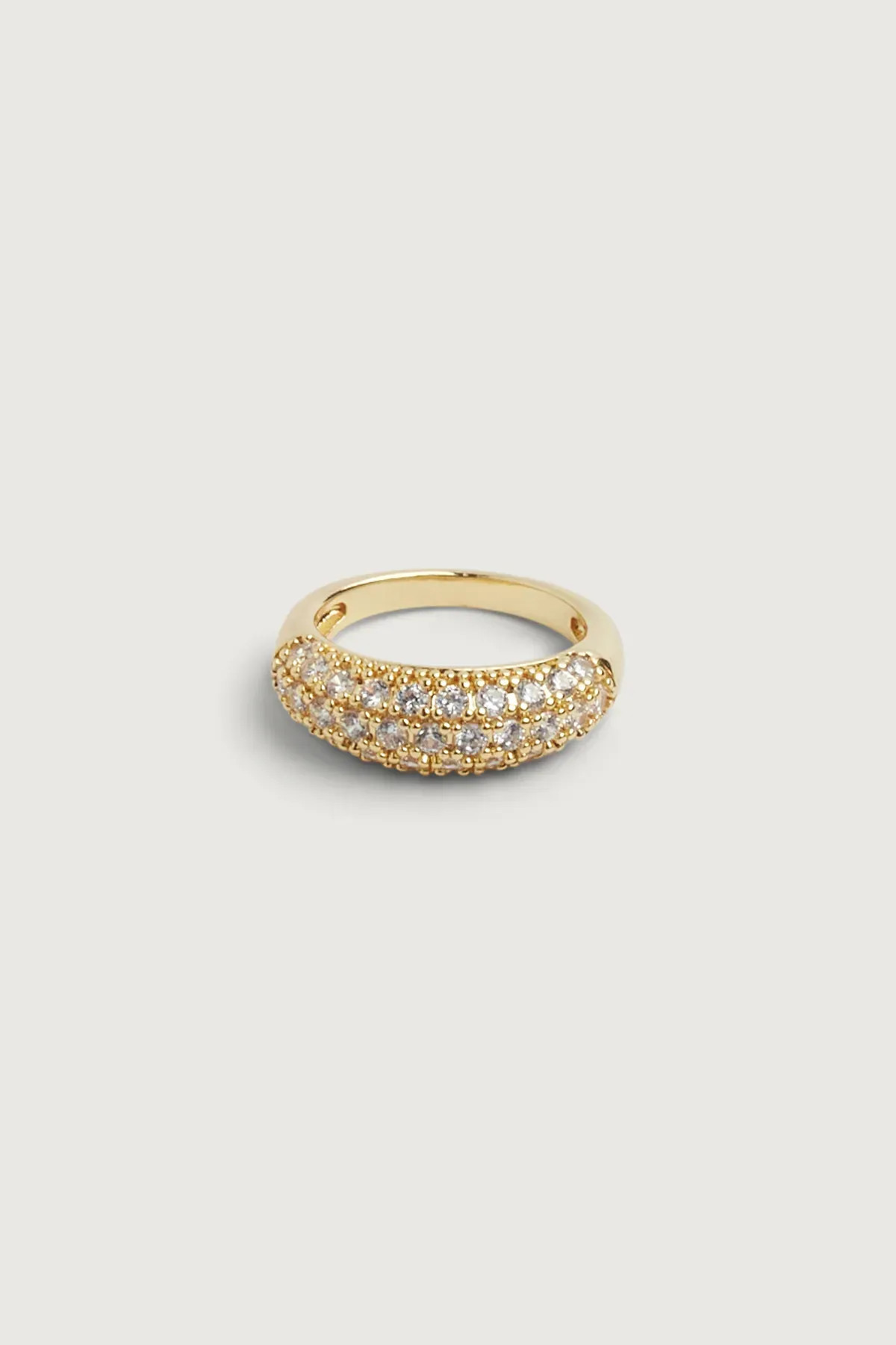 ZIRCONIA DOME RING | OAK + FORT