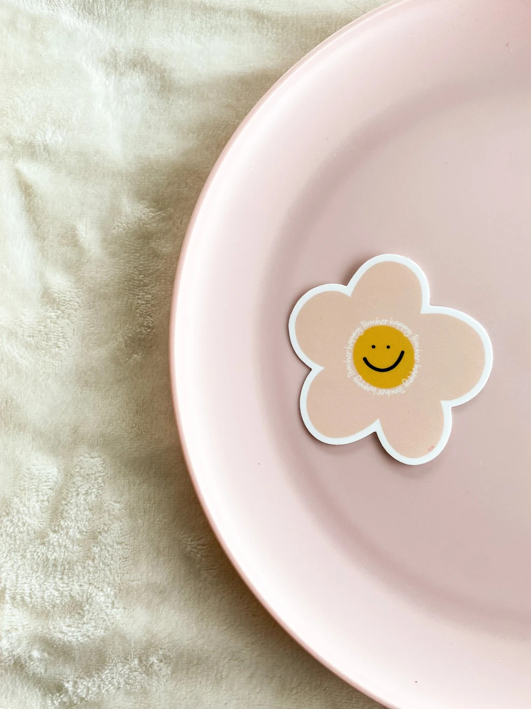 Happy Teacher Flower Sticker|Vinyl Sticker, Laptop Sticker Decal, Book Stickers, Teacher Gifts, S... | Etsy (US)