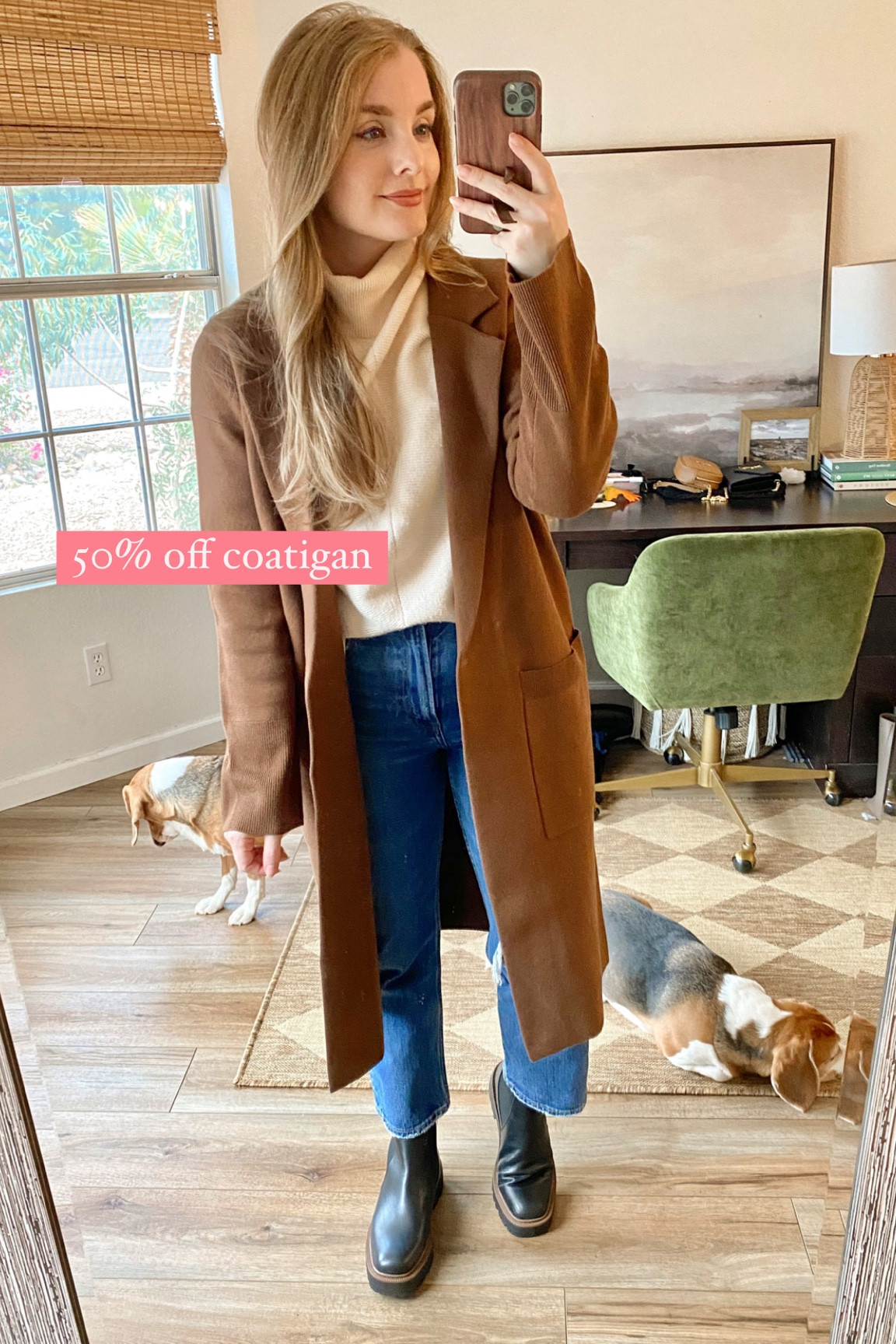 Coatigan. Brown coat. Winter outfits. 

#LTKHoliday #LTKCyberweek #LTKSeasonal