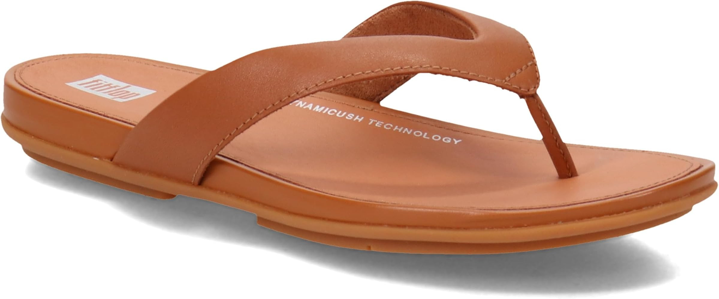 FitFlop™ Women's Gracie Leather Flip Flop Sandal | Amazon (US)