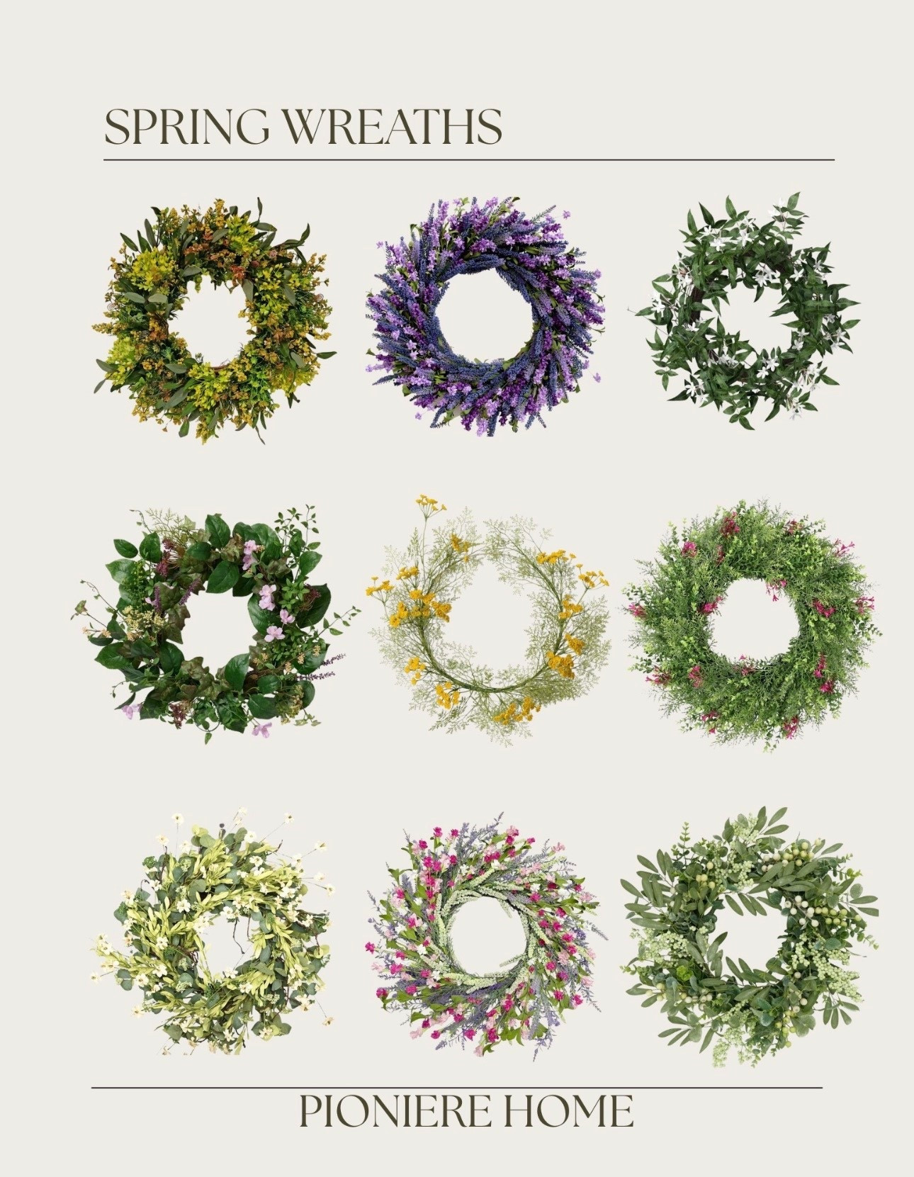 Spring wreaths. Faux greenery, front door wreaths, affordable spring wreaths  



#LTKHome #LTKSeasonal #LTKSaleAlert