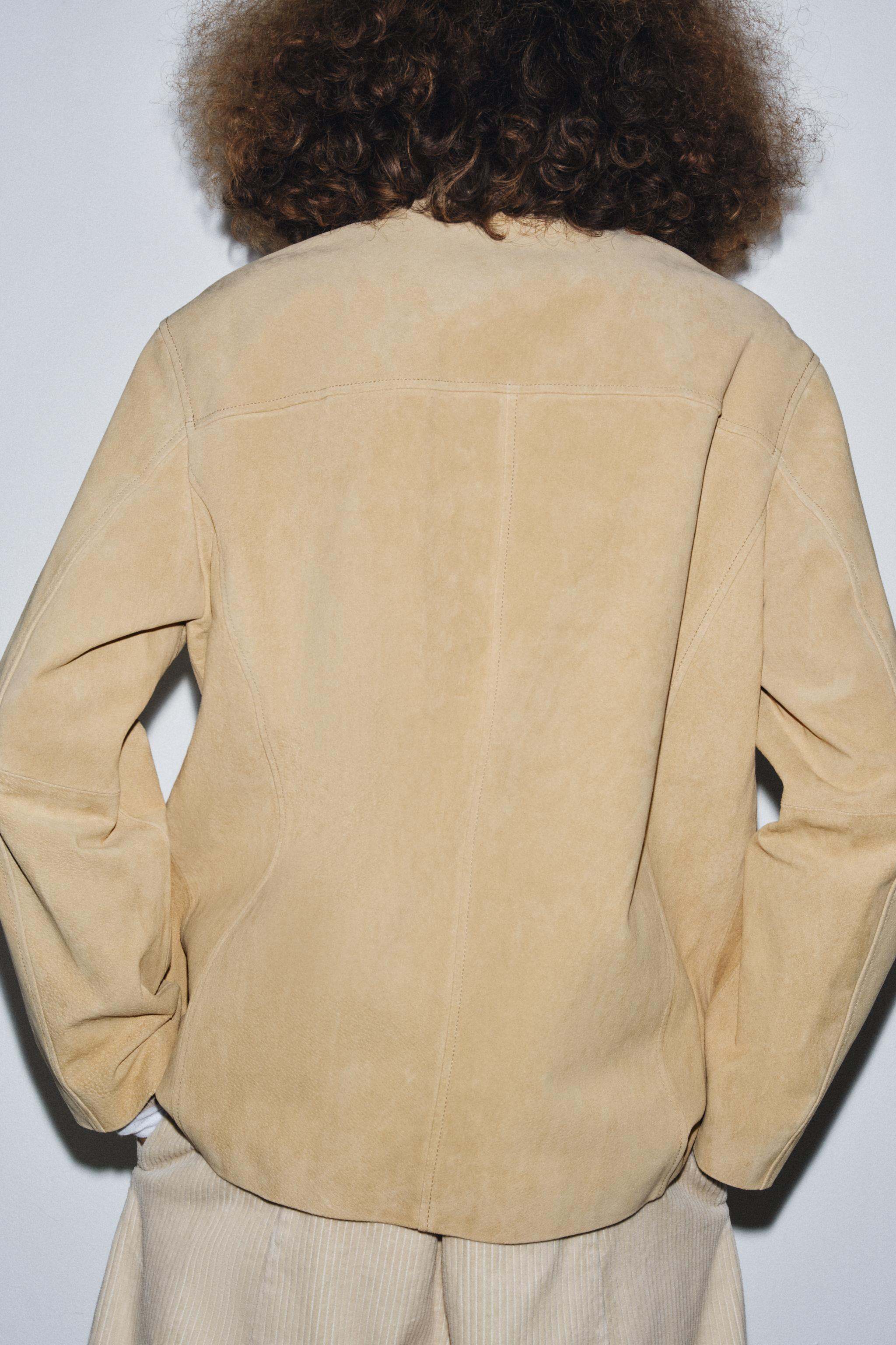 SUEDE LEATHER JACKET ZW COLLECTION LIMITED EDITION | Zara US