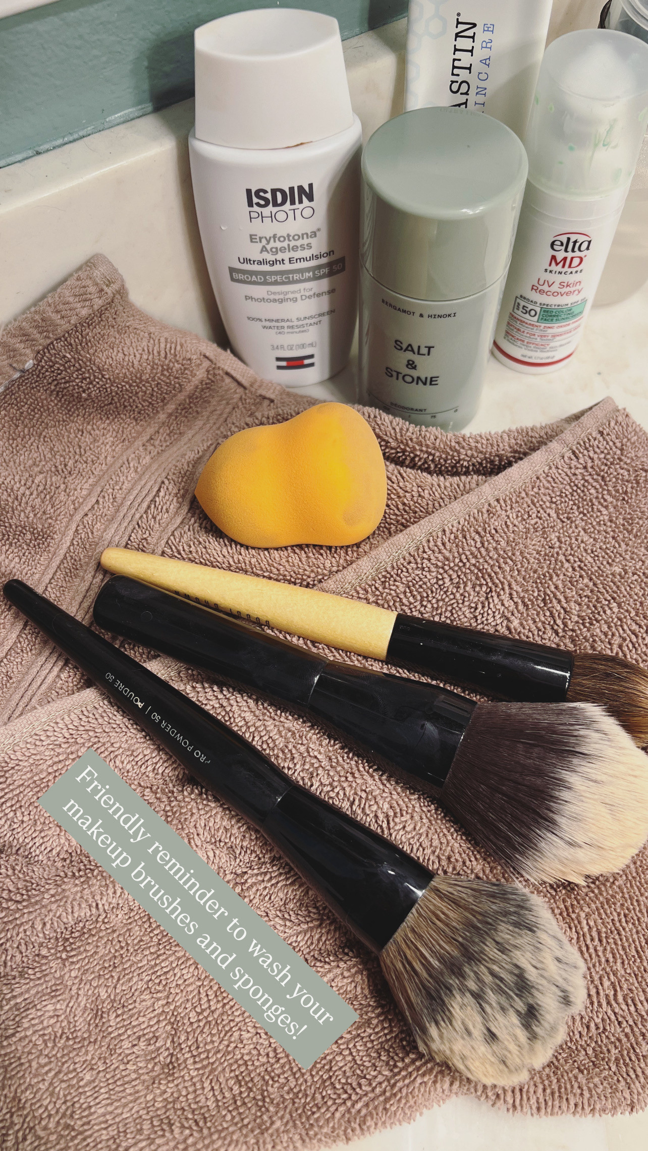 Friendly Reminder to Clean Your Makeup Brushes & Sponges! // Cleaning makeup brushes and sponges is a simple but important task in any beauty and skin care routine. If you’re wondering why and how to clean makeup brushes, I’m happy to tell you it’s even easier than you might think! Cleaning makeup brushes makes a huge difference both in how the makeup itself is applied as well as general skin health.  

 #LTKActive #LTKStyleTip #LTKBeauty