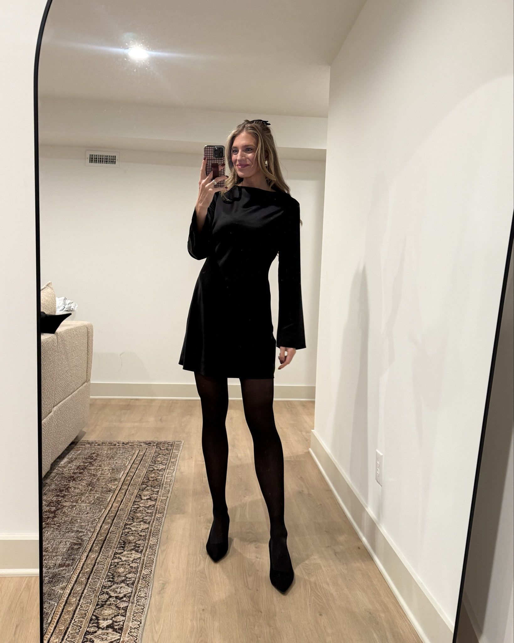 Medium in dress for bump 



Aritzia, LBD, satin dress, holiday dress, black dress, bump friendly, tall girl friendly, holiday party outfit 

#LTKHoliday #LTKTall #LTKBump