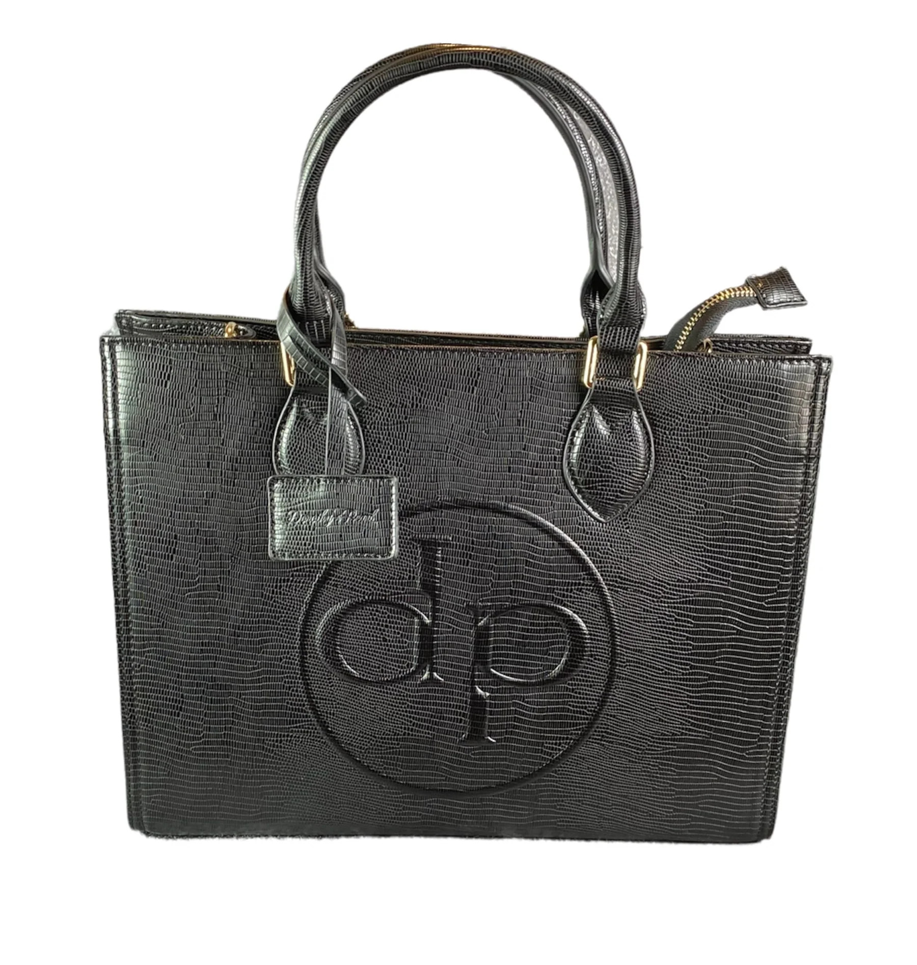 Classy Pearl (Black Tote) | Dorothy's Pearl