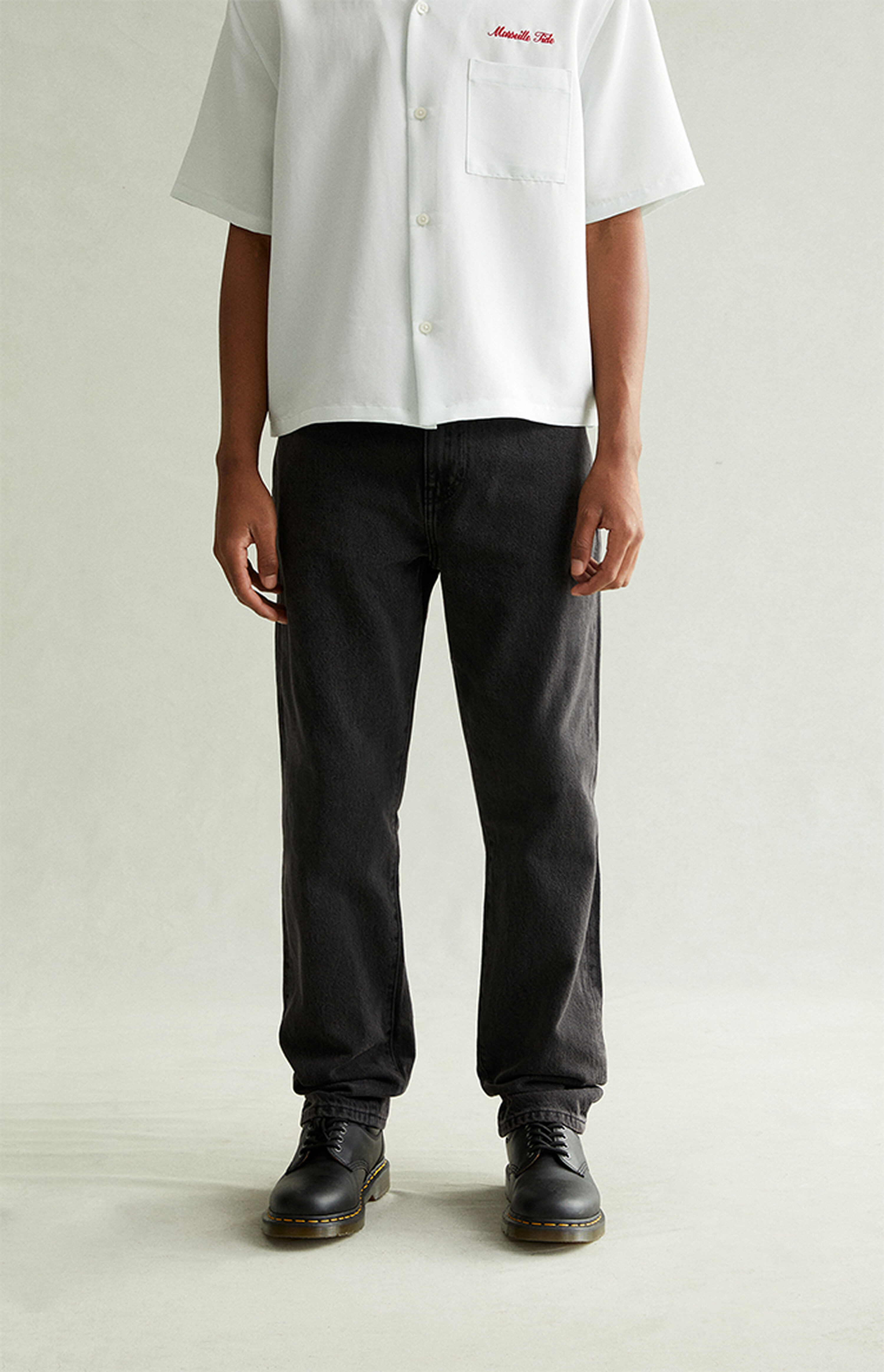 PacSun Black Straight Jeans | PacSun