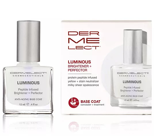 Dermelect Luminous Nail Brightener + Perfector - QVC.com | QVC