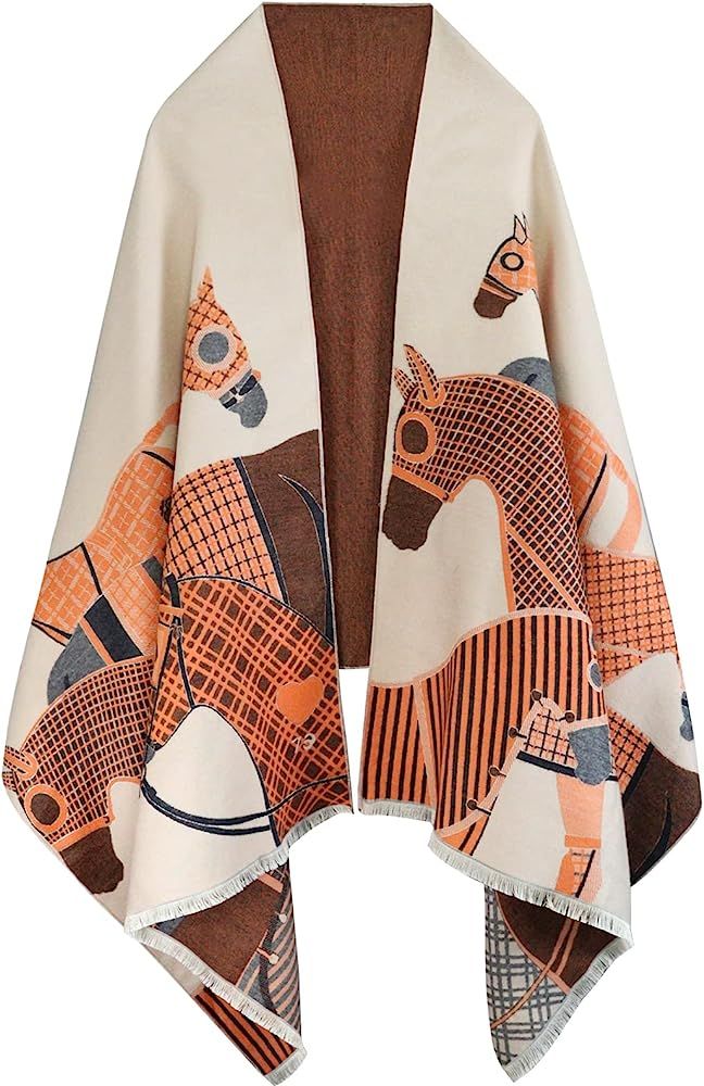 LIFWARM Scarfs for Women Shawls and Wraps for Evening Dresses Pashmina Scarves Blanket Cardigan C... | Amazon (US)