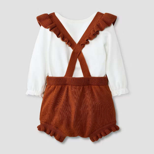 Baby Girls' Sweater Set - Cat & Jack™ Rust | Target