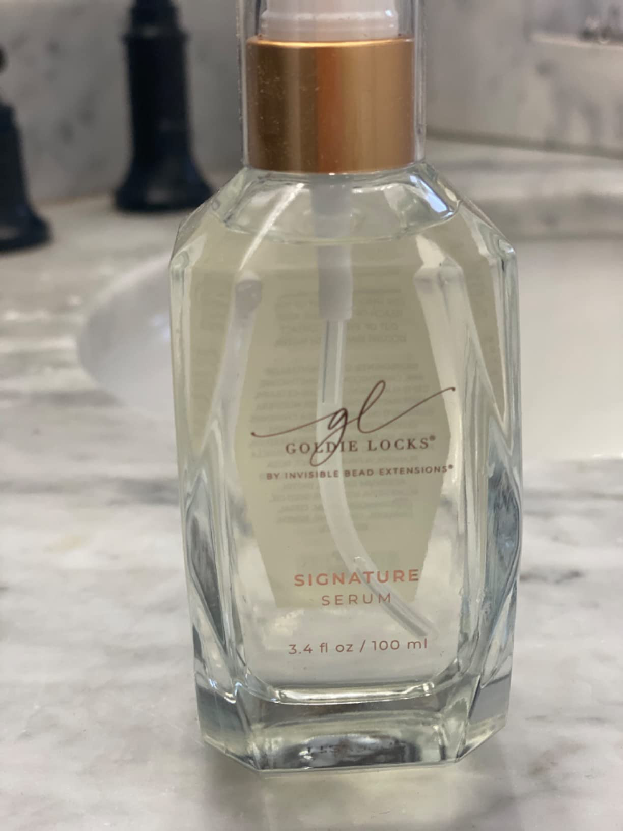 Goldie Locks Signature Hair Serum - Anti-Frizz and Humidity Control - Lightweight Shine Enhancer ... | Amazon (US)