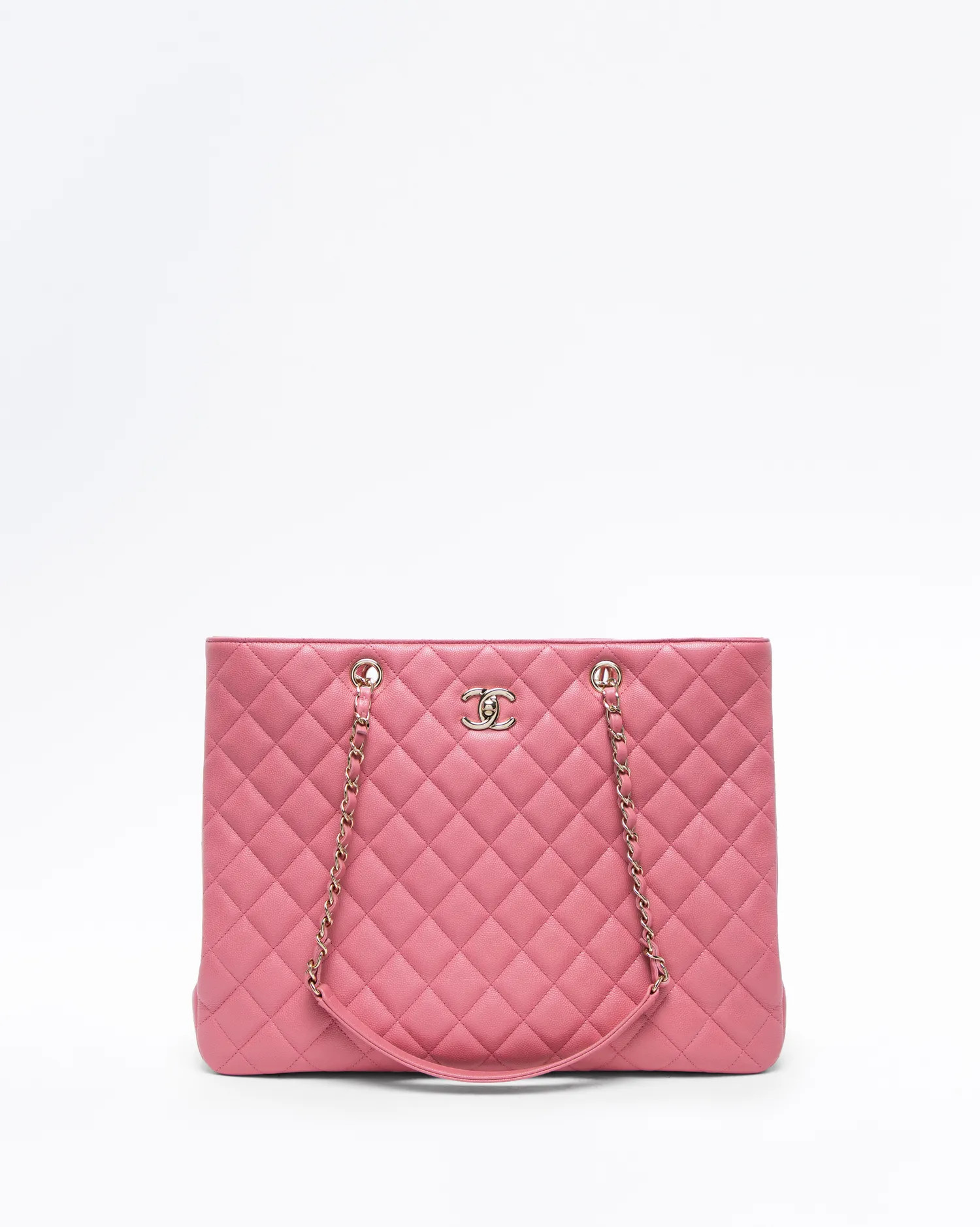 Caviar Classic Large Shopping Tote | Vivrelle