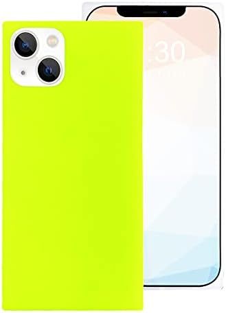 Omorro Compatible with Neon Phone Square iPhone 13 Pro Case for Women, Bright Fluorescence Luxury... | Amazon (US)