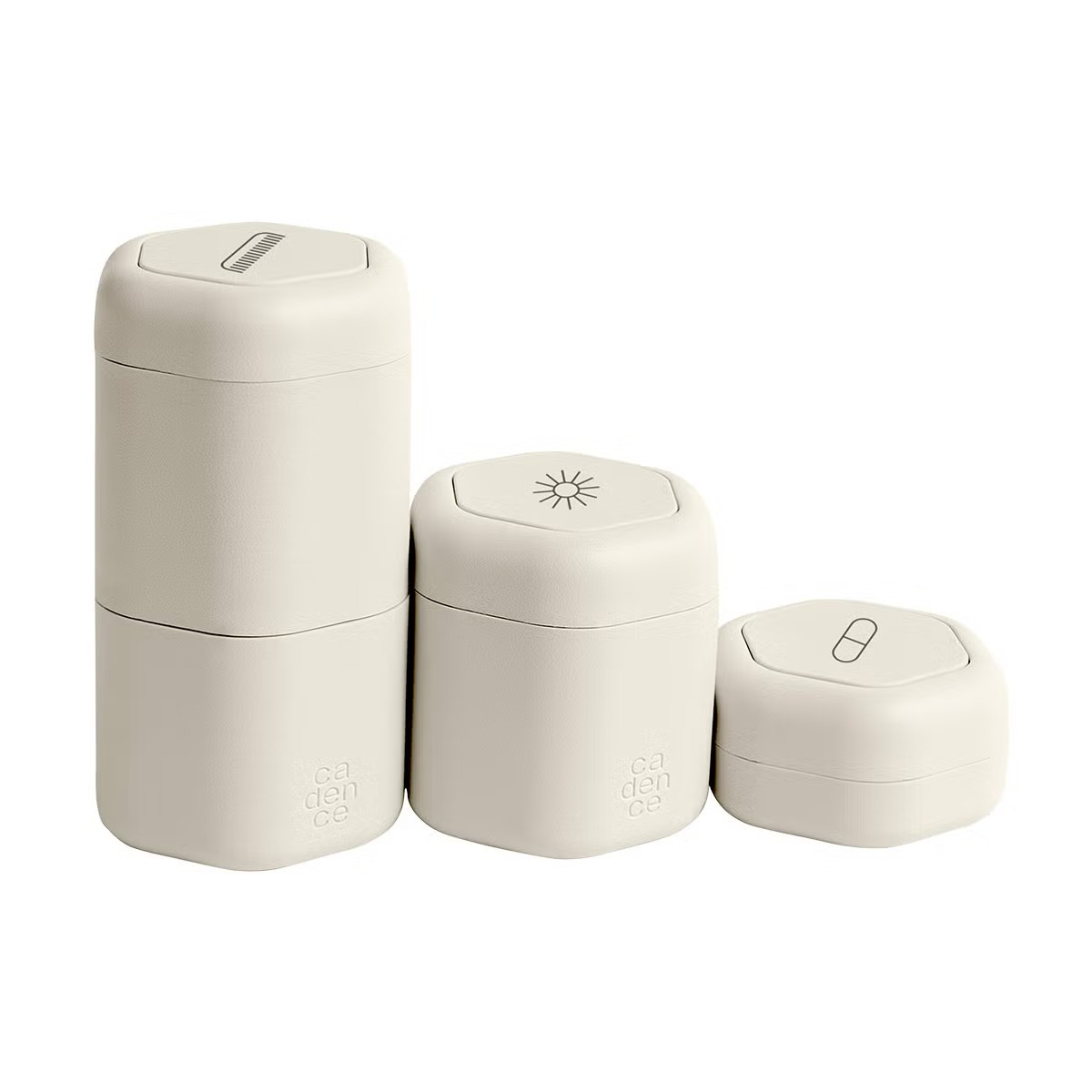 Cadence Starter Capsule Sand Set of 3 | The Container Store