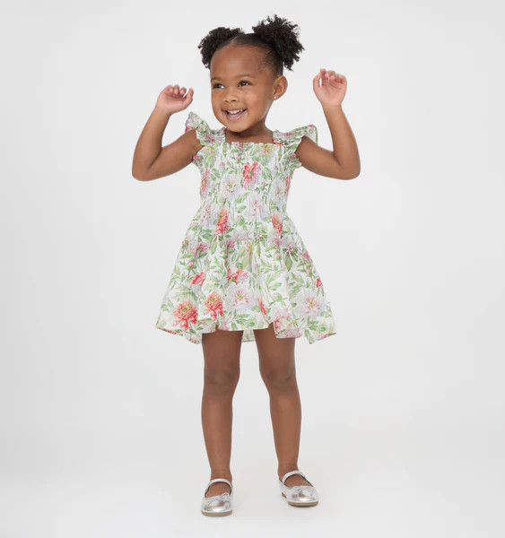 The Tiny Ellie Nap Dress - Peony Chintz | Hill House Home US