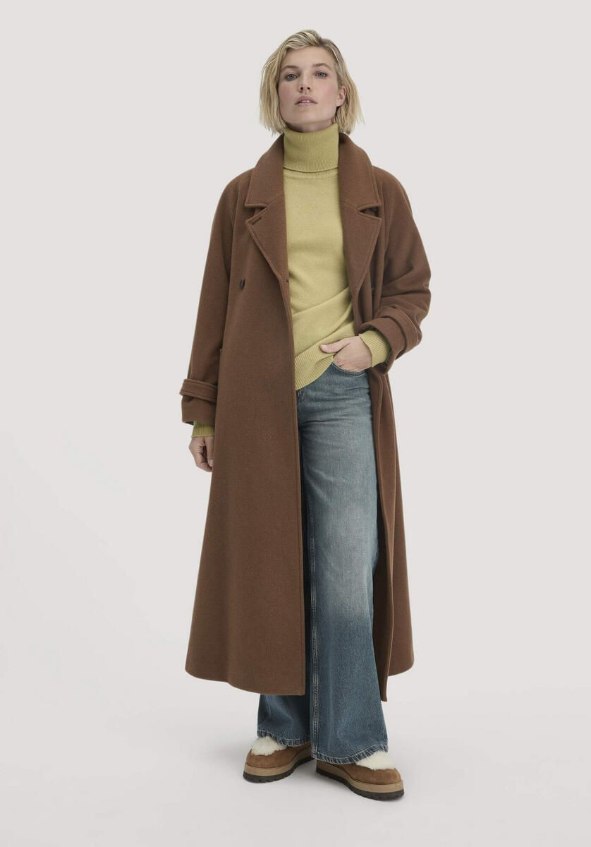 hessnatur - Wollmantel Relaxed aus reiner Bio-Merinowolle | Avocadostore | Avocadostore DE