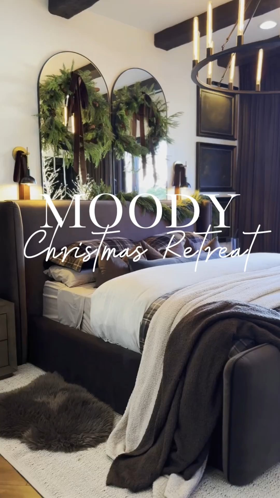 Last year's moody Christmas bedroom makes me crave the winter season. Truly where holiday magic meets quiet comfort. 🎄✨ 

#MoodyChristmas #HolidayBedroomVibes #CozyChristmasDecor #ModernHolidayStyle #ChristmasRetreat


#LTKU #LTKHome #LTKStyleTip