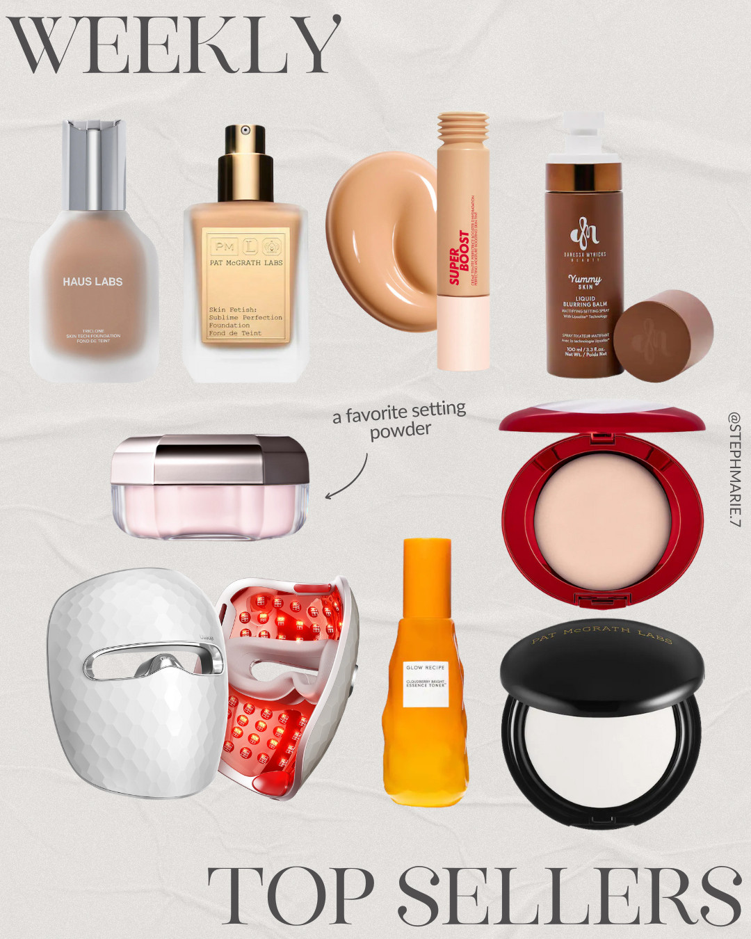 This week's top sellers according to you 💫   

 #LTKOver40 #LTKBeauty