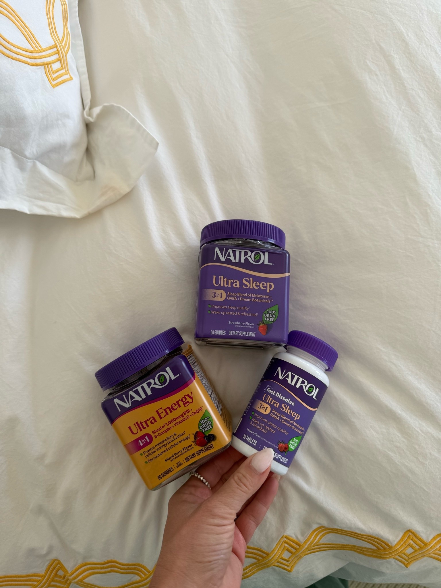 #ad Since partnering with @Natrolofficial and @target, I’ve been more intentional about supporting my overall wellness during the day and my sleep at night 🤍

I love that both Natrol® Ultra Energy and Ultra Sleep are so easy to grab at Target in-store or online!

#TargetPartner #Natrol #UltraSleep #UltraEnergy @Shop.LTK #liketkit

Disclaimer: †These statements have not been evaluated by the Food and Drug Administration.  This product is not intended to diagnose, treat, cure or prevent any disease.

#LTKdayinmylife #LTKmomlife #LTKselfcare