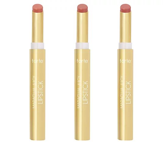 tarte Maracuja Juicy Lipstick Trio - QVC.com | QVC