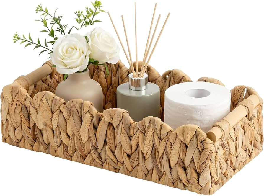 StorageWorks Toilet Paper Storage Basket, Living Room Organizers and Storage, Toilet Paper Basket... | Amazon (US)
