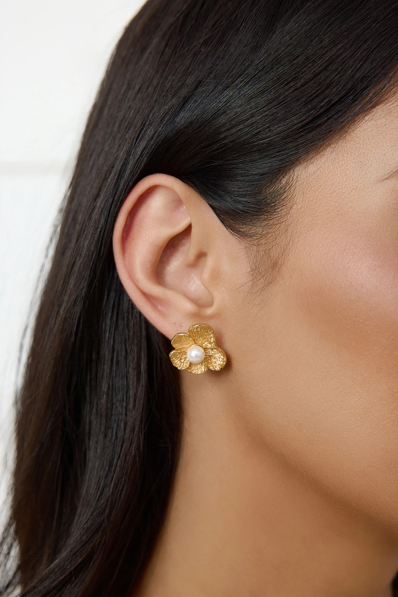 18k Gold Plated Match My Level Earrings Gold | Hello Molly (AU)