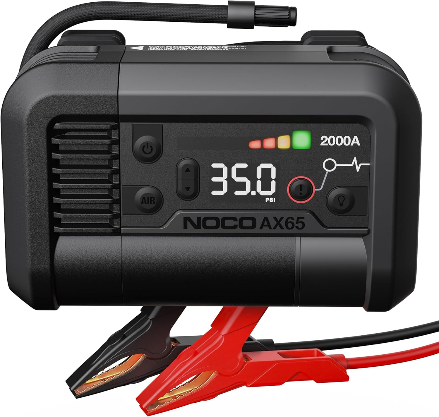 NOCO Boost+Air AX65: 2000A Jump Starter with Air Compressor Tire Inflator – Starts 8.0L Gas & 6... | Amazon (US)