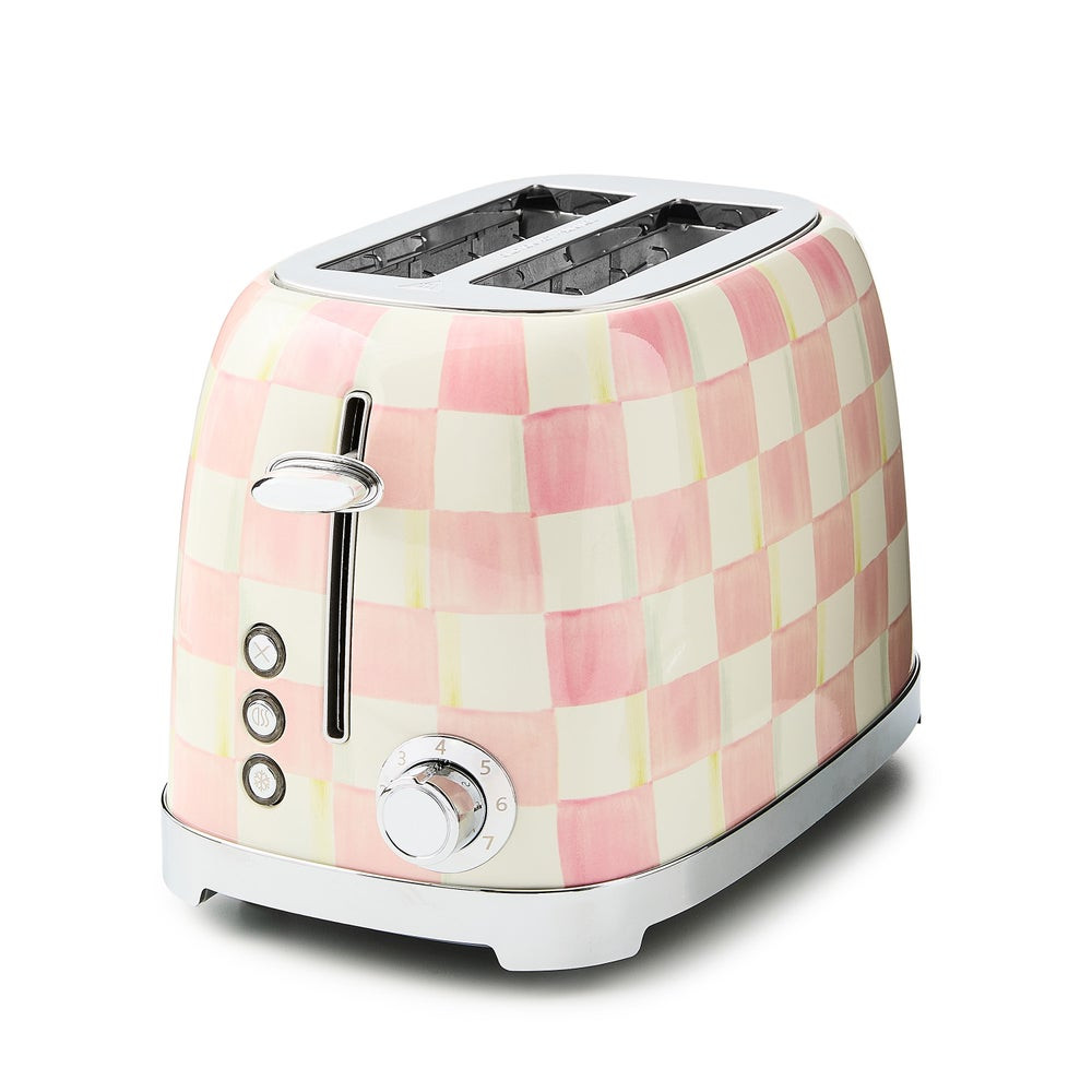 Rosy Check 2-Slice Toaster | MacKenzie-Childs