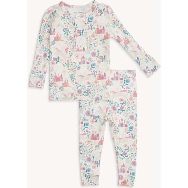 Magnetic Me | Tail Of Magic Modal L/S Pajama (Multicolor, Size 4Y) | Silky, Lighweight Bamboo | Maisonette | Maisonette