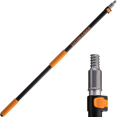 5-8 ft Long Telescopic Extension Pole // Multi-Purpose Extendable Pole with Universal Twist-on Me... | Amazon (US)