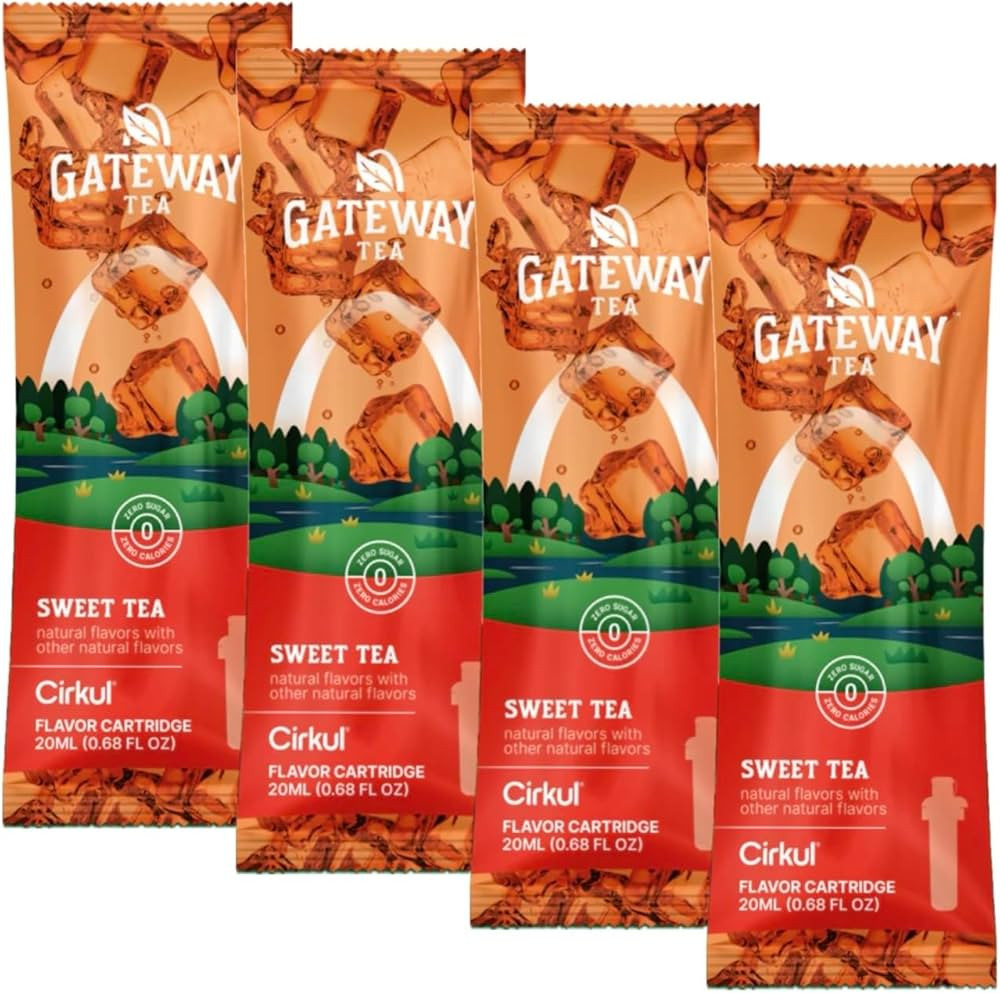Cirkul Tea Flavor Flavor Cartridges (4 pack) (Sweet Tea) | Amazon (US)