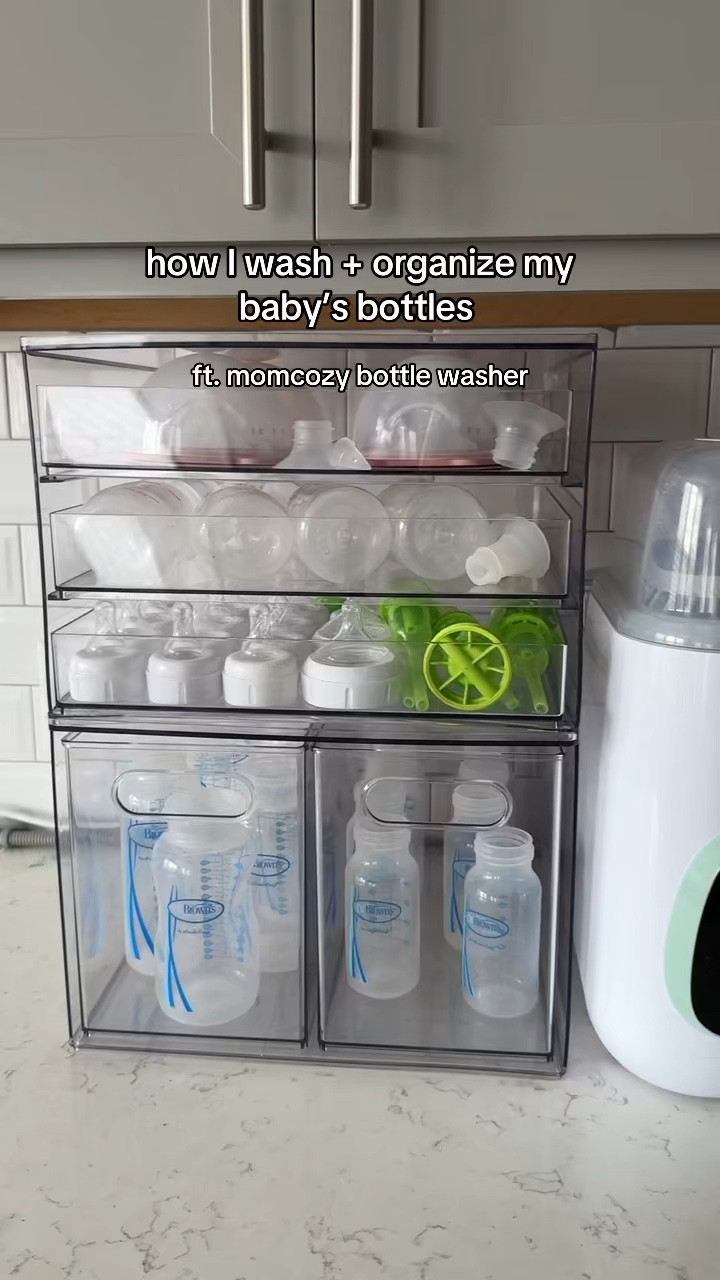 Wash and organize baby bottles

#LTKFamily #LTKBaby #LTKKids
