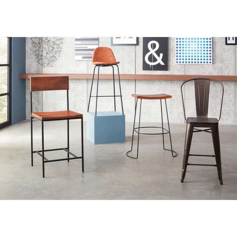 Kody Upholstered Bar & Counter Stool | Wayfair North America