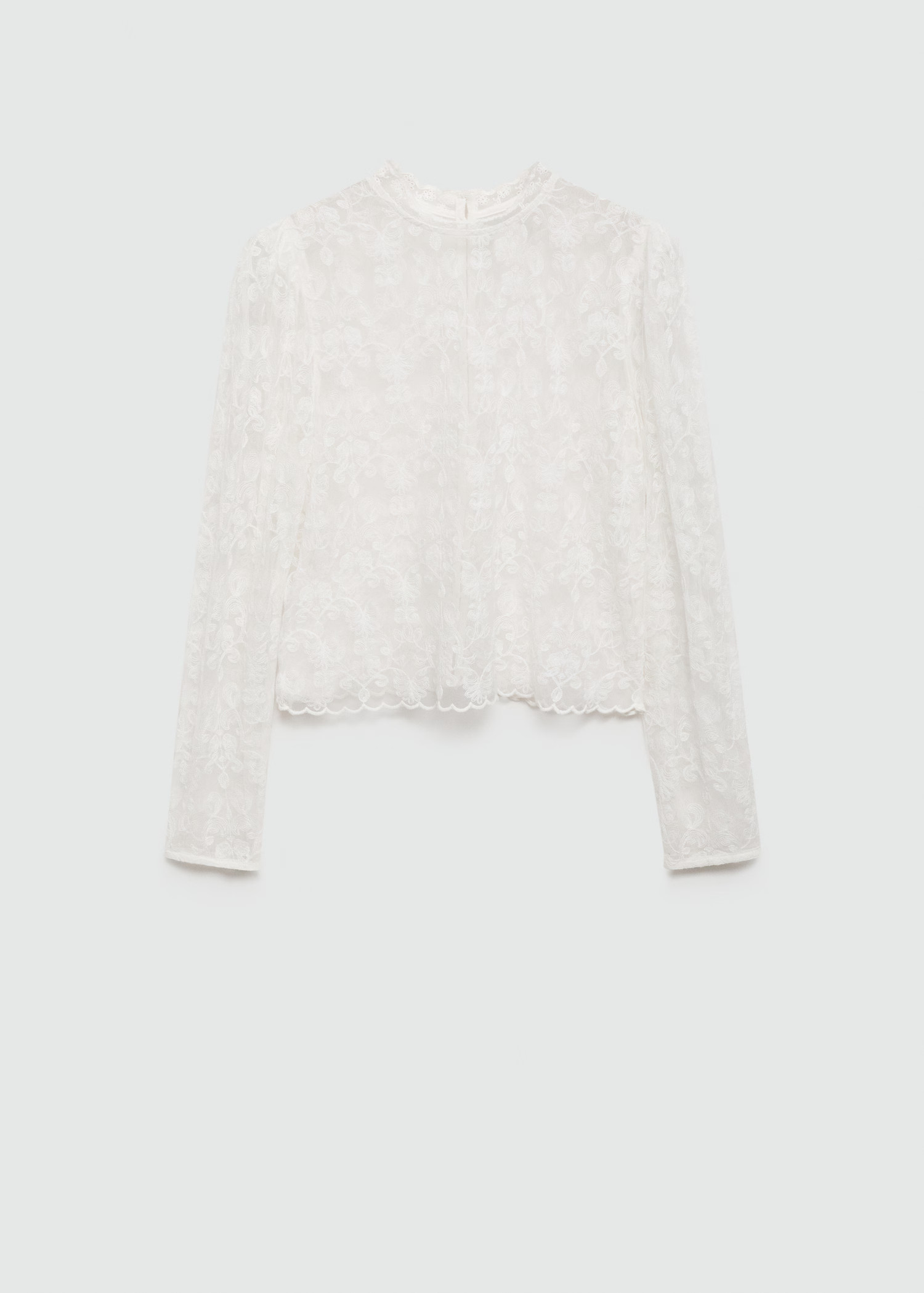 See through shirt - Women | MANGO USA | MANGO (US)
