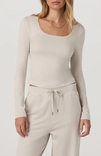 Long-Sleeve Halo Essential Scoop Top | Nordstrom