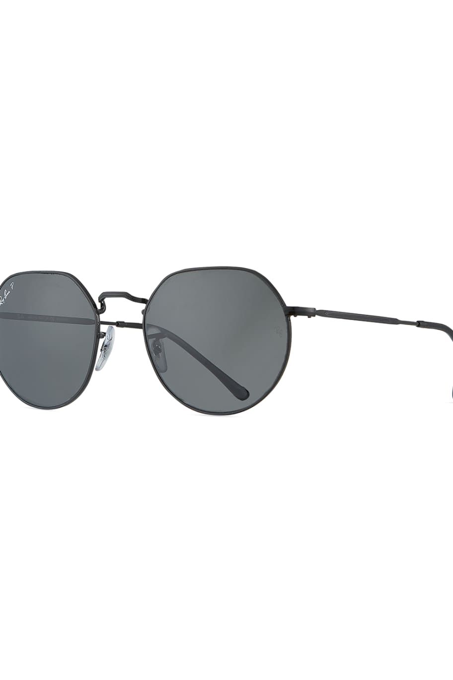Ray-Ban RB356553P Polarized Round Metal Sunglasses | Neiman Marcus