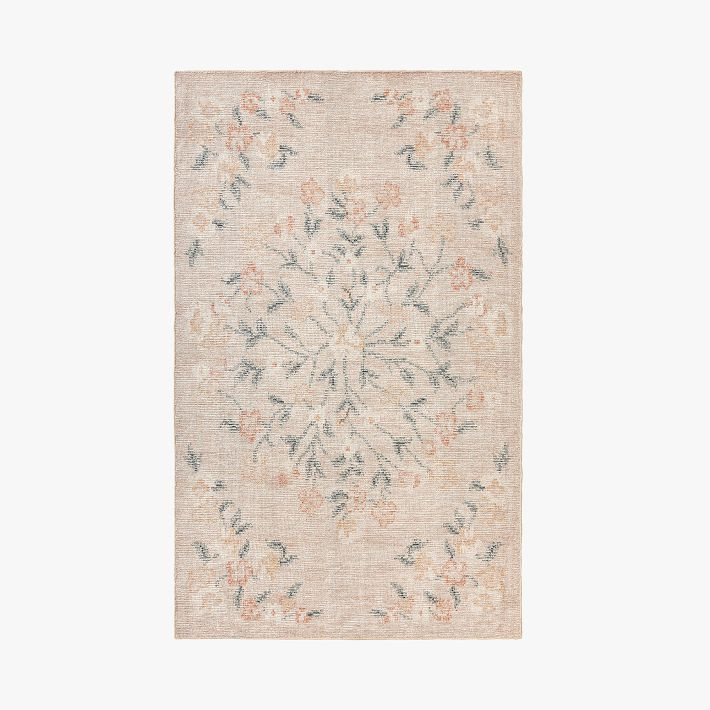 Floral Medallion Rug | Pottery Barn Teen
