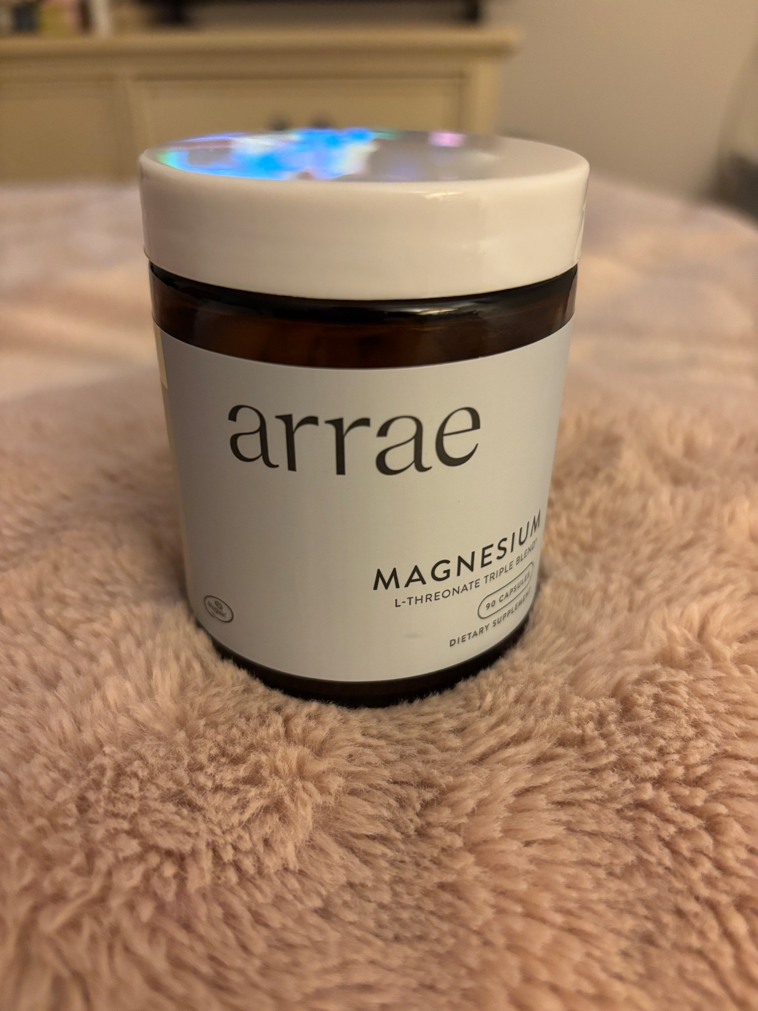 The best magnesium I’ve ever tried. This is maybe my 5th bottle and it puts me to sleep like nothing else. Arrae has my favorite supplements! 

#LTKBeauty #LTKHome #LTKSaleAlert