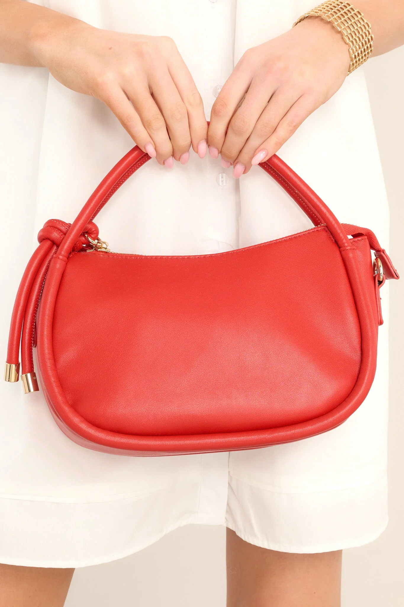 Outstanding Poise Red Handbag | Red Dress