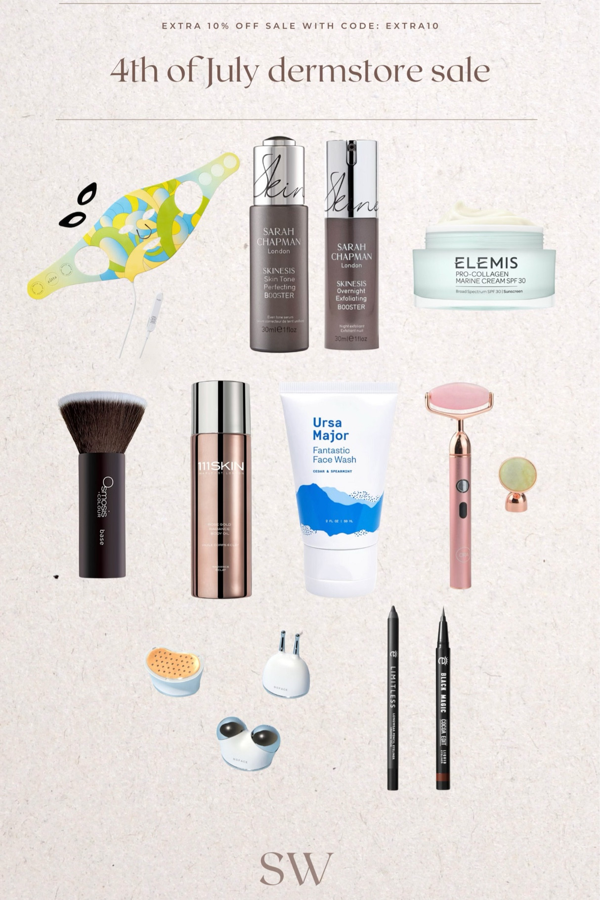 4th of July dermstore sale, use code: EXTRA10 for an additional 10% off!

#LTKSaleAlert #LTKFindsUnder50 #LTKBeauty