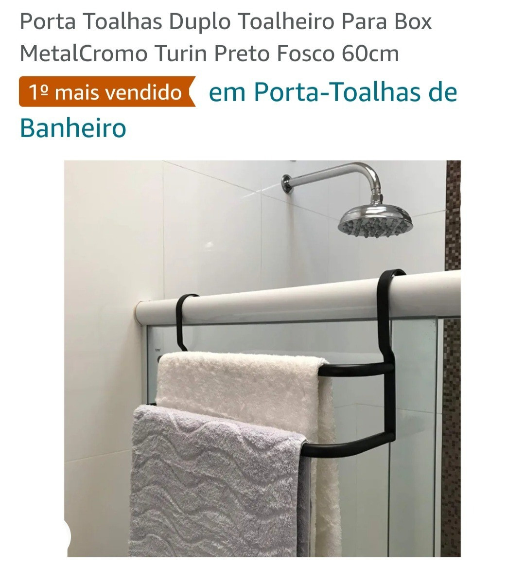 Organização é essencial no seu banheiro, o suporte pode ser encaixado no box.

#LTKbrasil