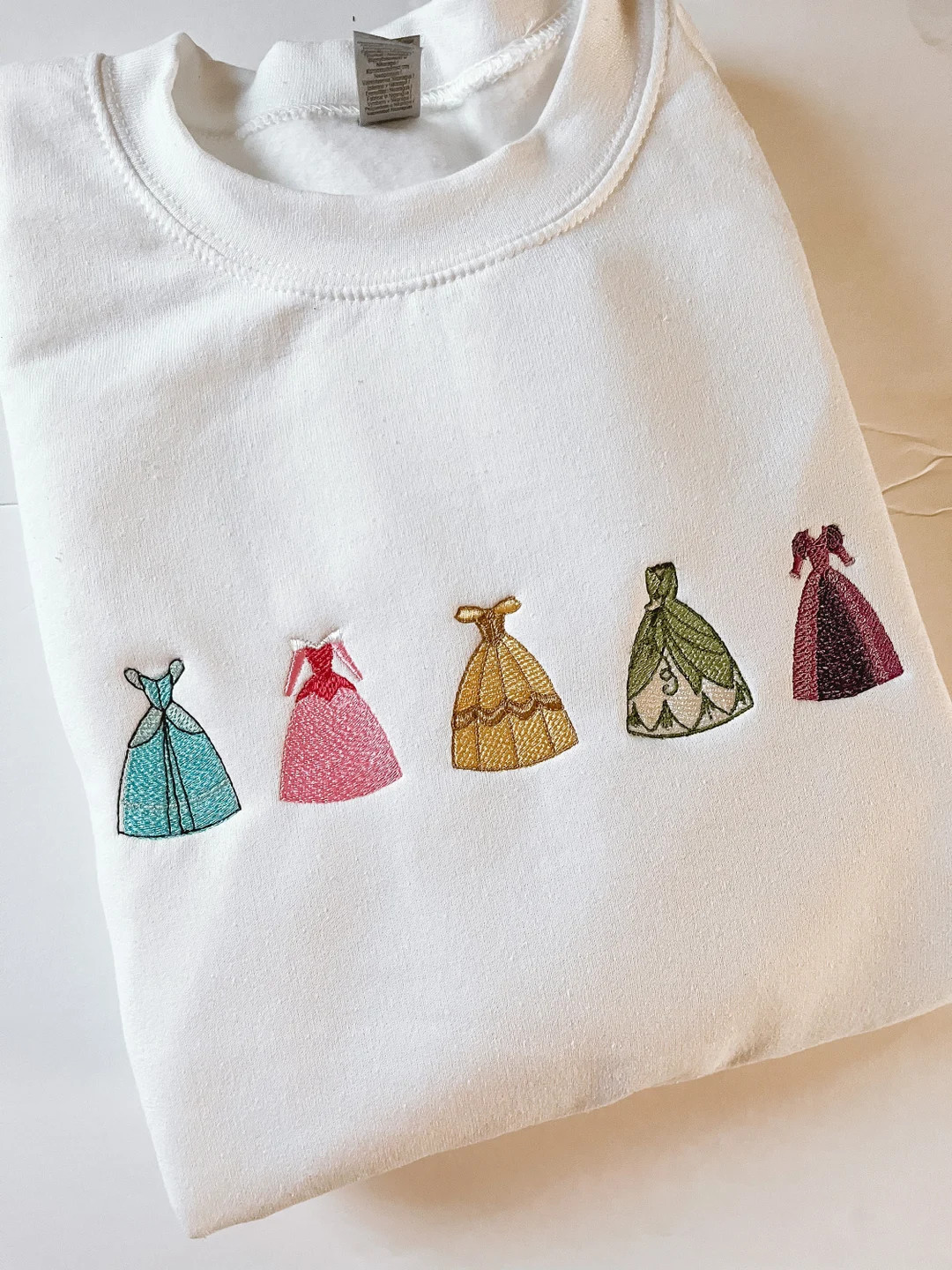 Princess Embroidered Shirt, Princess Dress Shirt, Magic Kingdom Shirt - Etsy | Etsy (US)