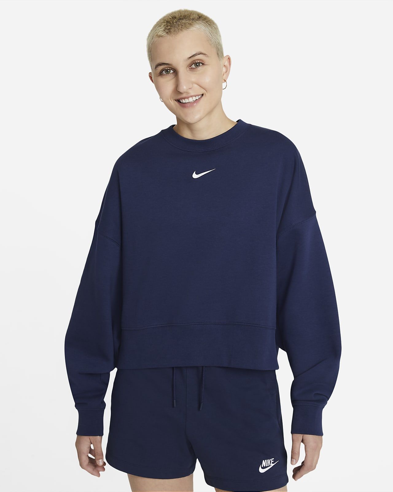 Women's Oversized Fleece Crew | Nike (US)