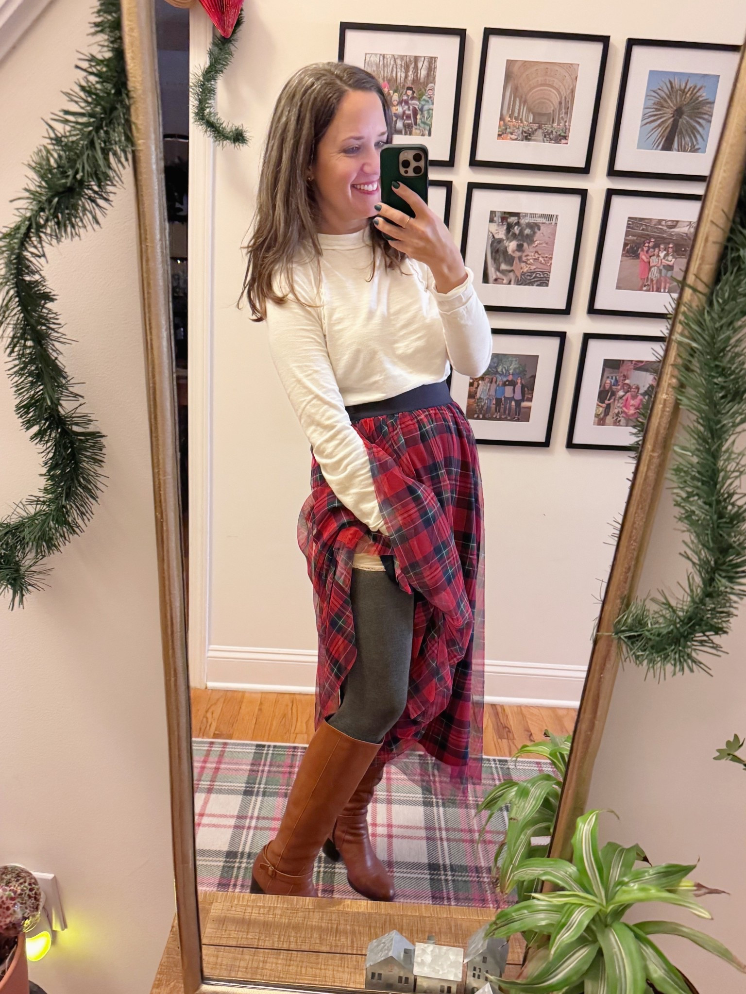 A little behind the scenes, what is underneath my outfit today to keep warm. Winter outfit / holiday style

#LTKdayinmylife #LTKHoliday #LTKSeasonal