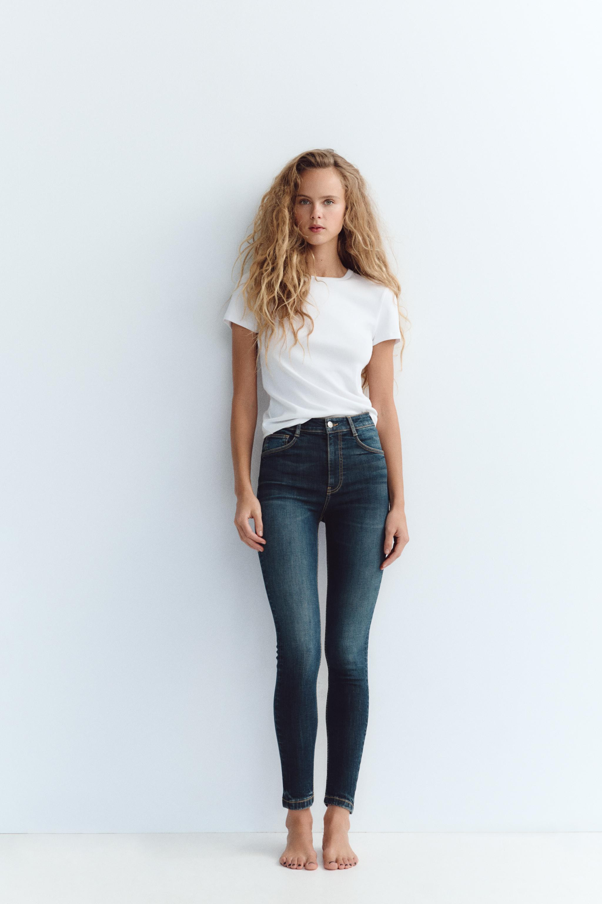 SCULPT HIGH WAIST TRF JEANS | Zara US