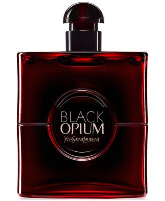 Yves Saint Laurent Black Opium Eau De Parfum Over Red Fragrance Collection | Macy's